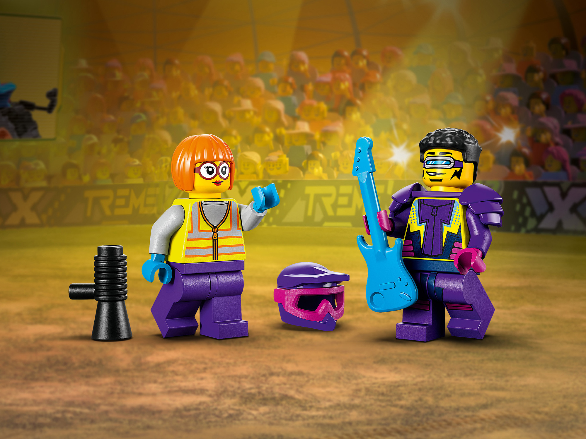 Конструктор LEGO City, Трюковое испытание «Клинок» (60340)