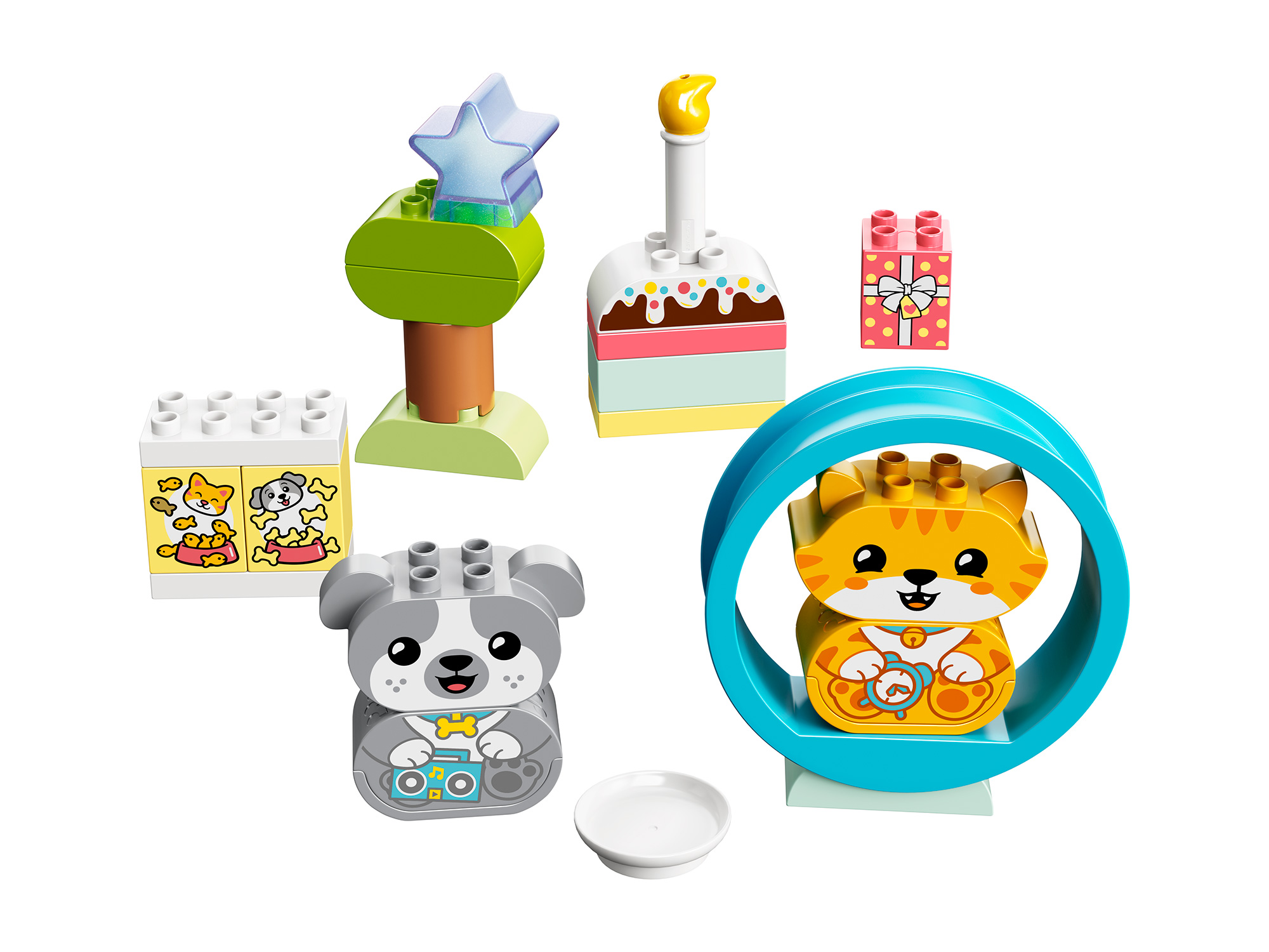 Конструктор LEGO DUPLO, Мой первый щенок и котёнок и их звуки (10977)