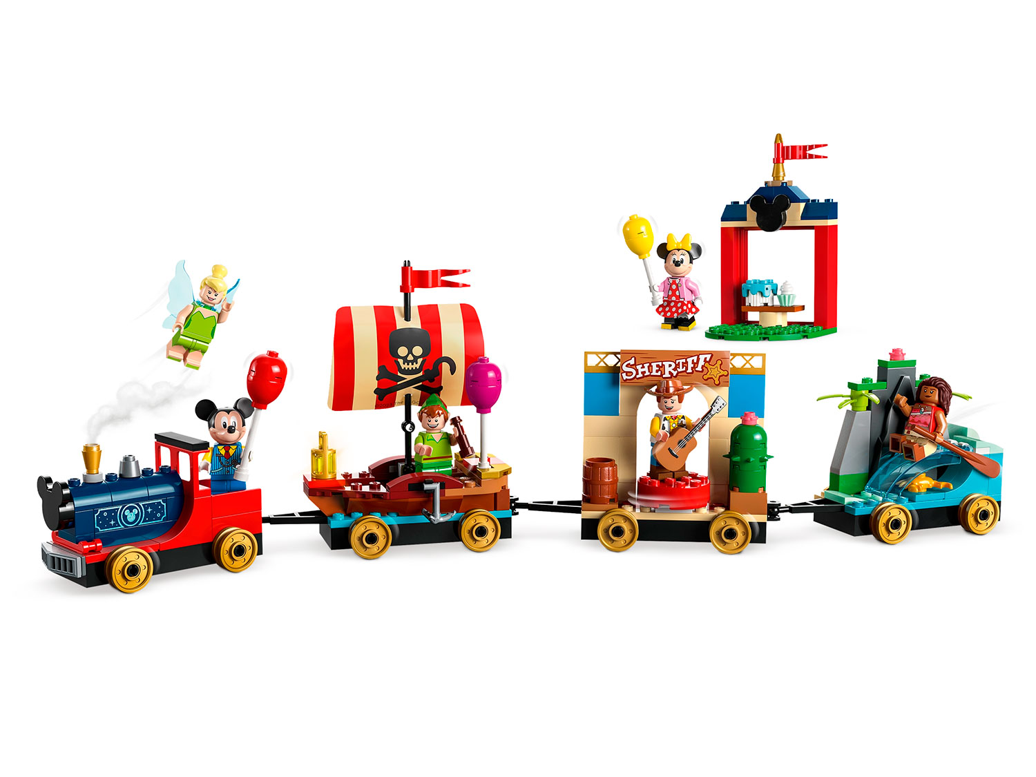 Конструктор LEGO Disney, Праздничный поезд Диснея (43212)