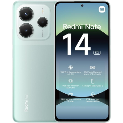 Купить Xiaomi Redmi Note 14 5G 8/256gb Green в Москве