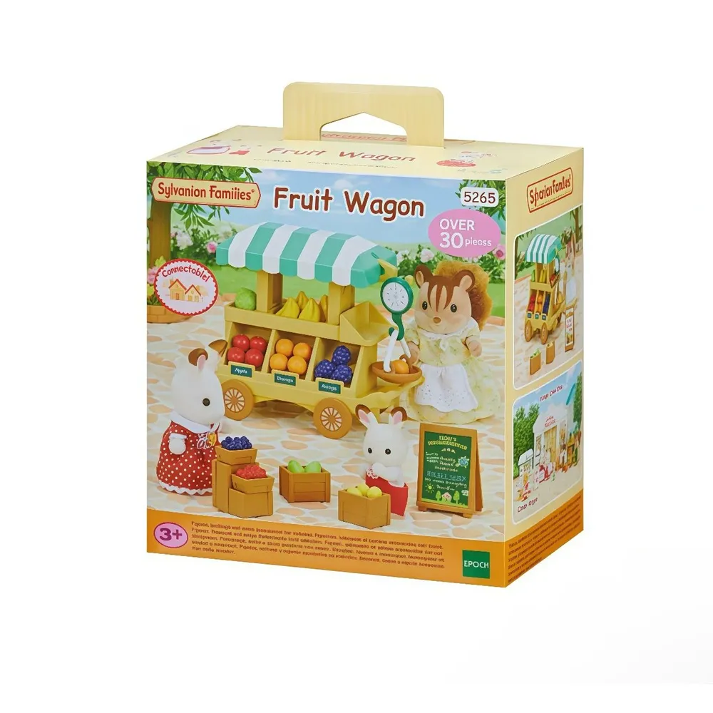 Игровой набор “Fruit wagon”, серия "Sylvanian families", 30+ деталей, 3+, Epoch
