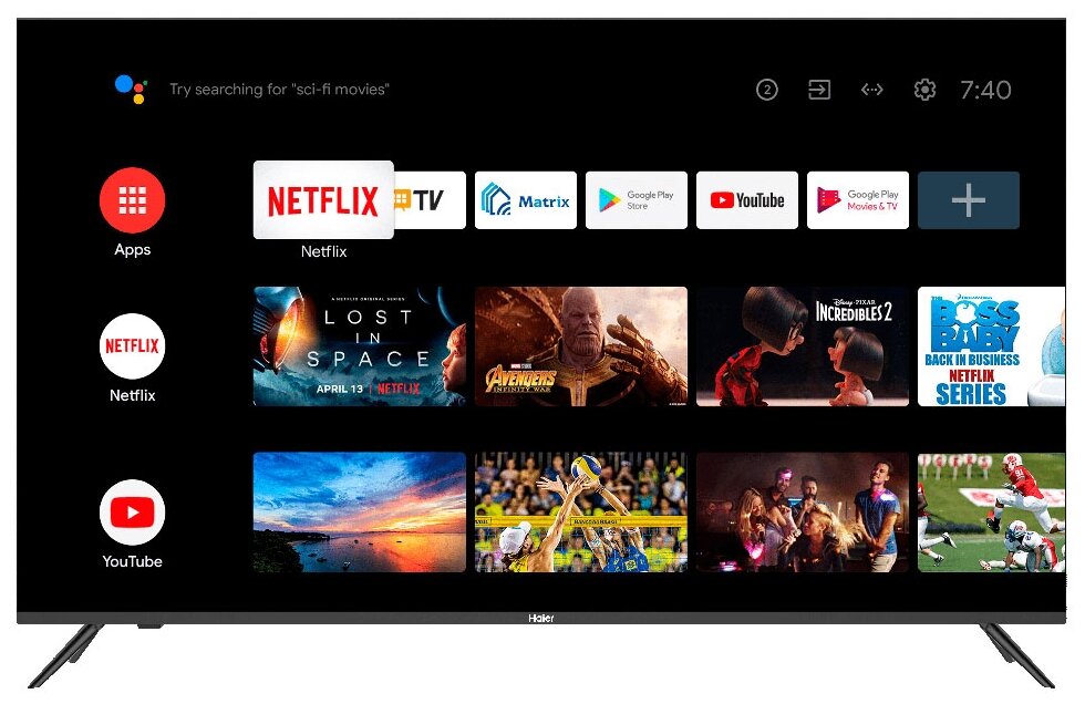 Купить Телевизор Haier 55 Smart TV S1 в Симферополе