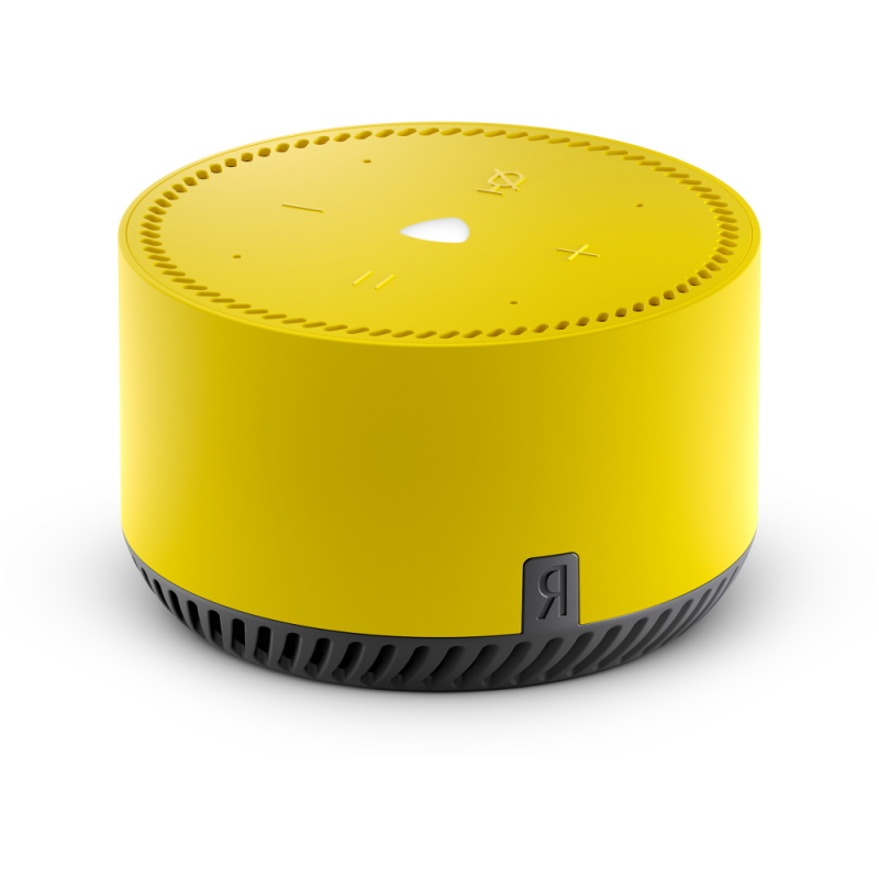 Умная колонка Яндекс  Станция Лайт, Лимон