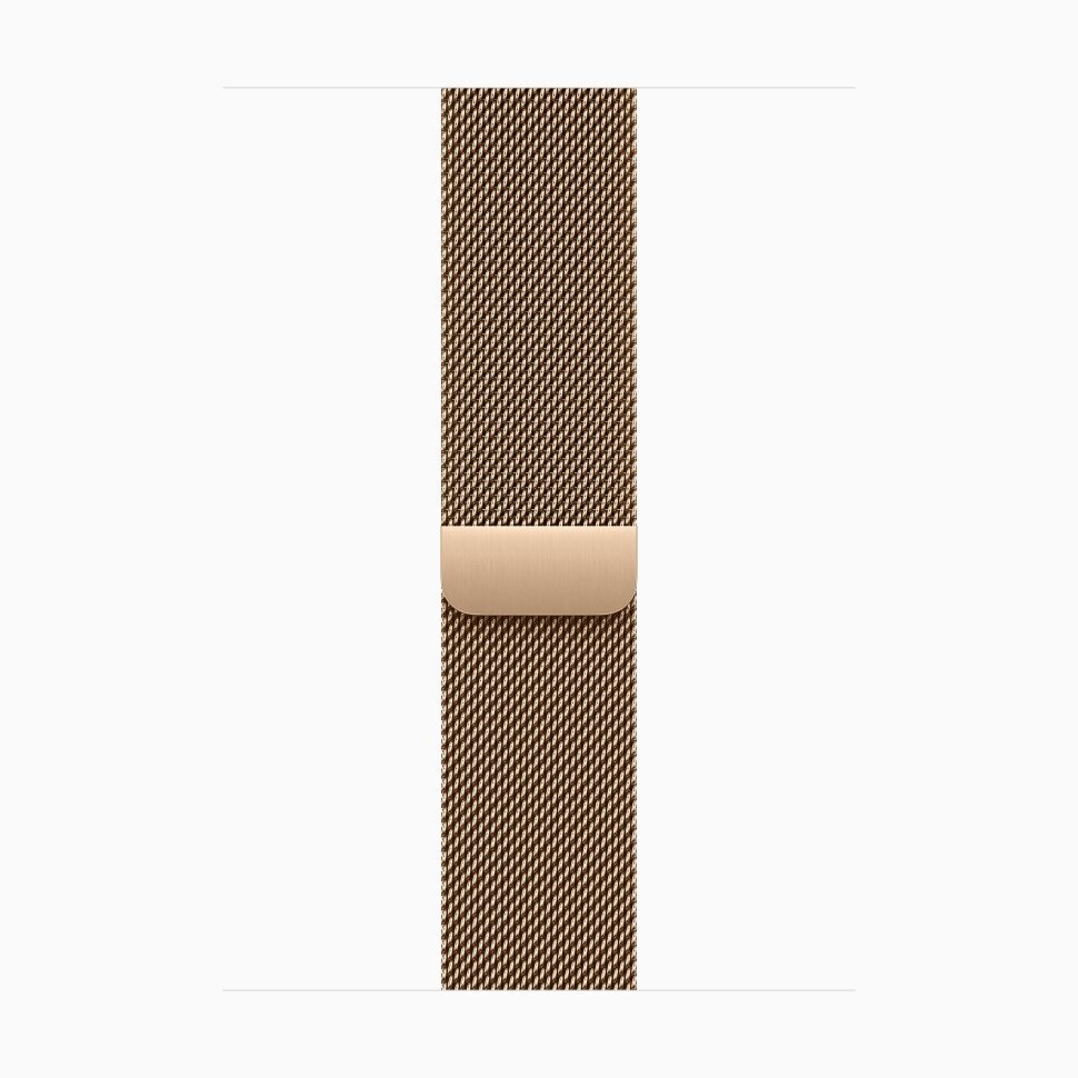 Купить Apple Watch Series 10 46mm Gold Titanium Case, Gold Milanese Loop в Севастополю