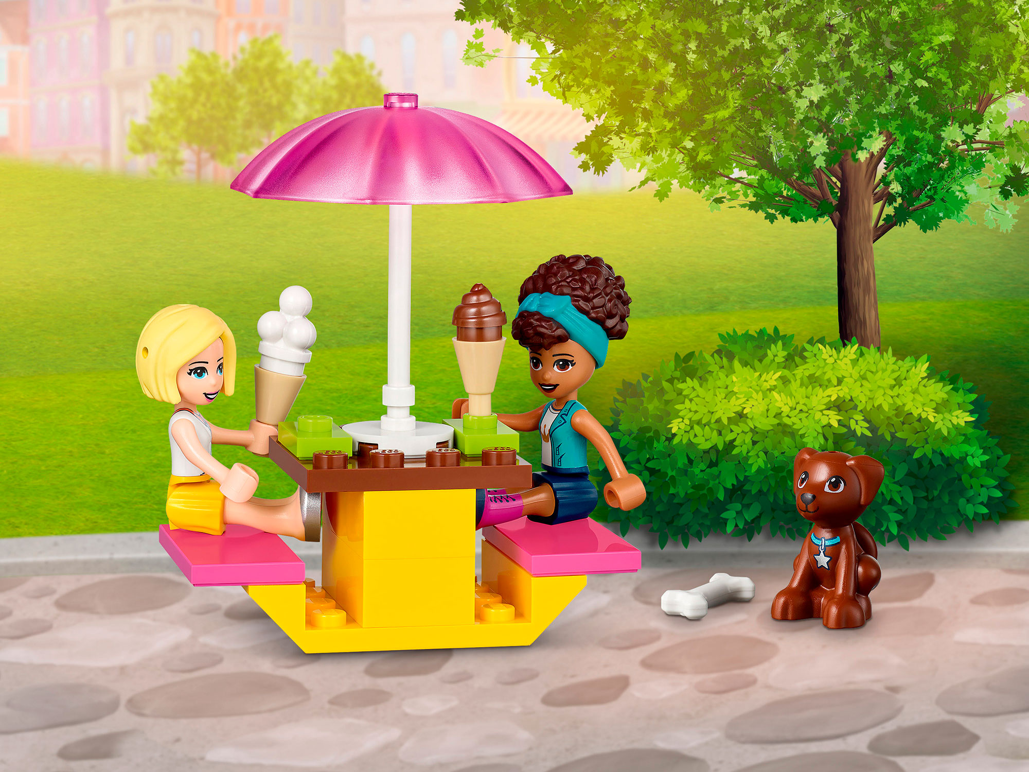 Конструктор LEGO Friends, Фургон с мороженым (41715)