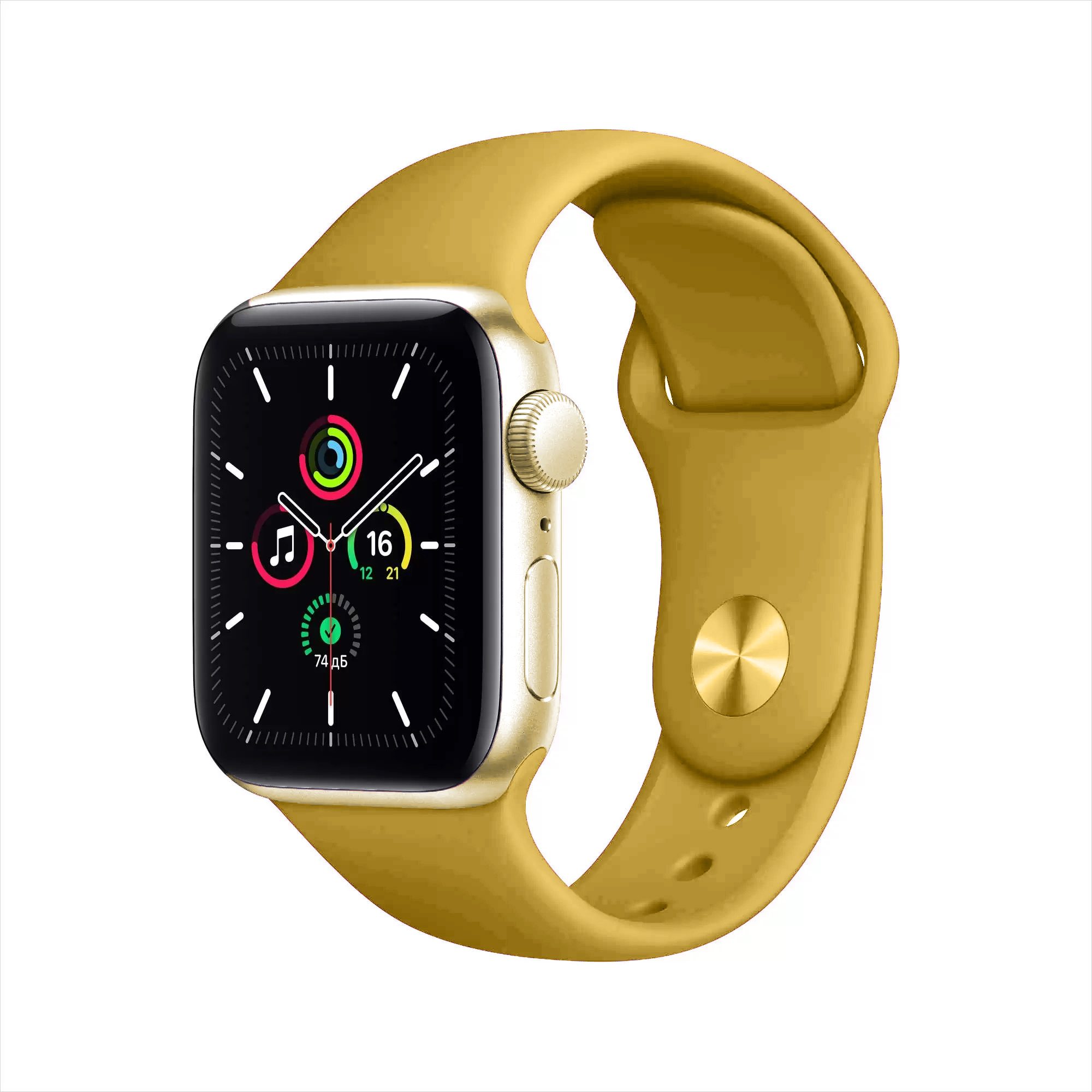 Купить Apple Watch SE 44mm Aluminium Case Gold Б/У в Москве