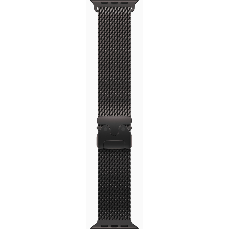 Купить Apple Watch Ultra 2 (2024) GPS + Cellular, 49mm Steel Milanese Loop Black, Black Titanium Case в Москве
