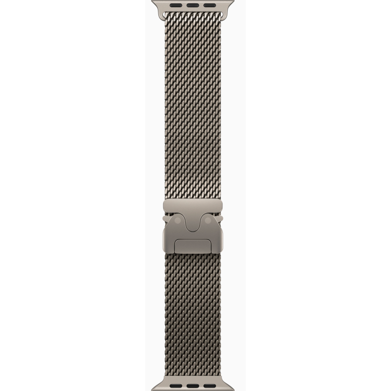Купить Apple Watch Ultra 2 (2024) GPS + Cellular, 49mm Steel Milanese Loop Natural, Natural Titanium Case в Москве