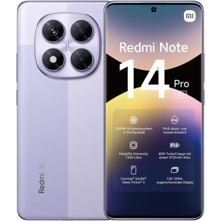 Купить Xiaomi Redmi Note 14 Pro 5G 12/512gb Purple в Москве