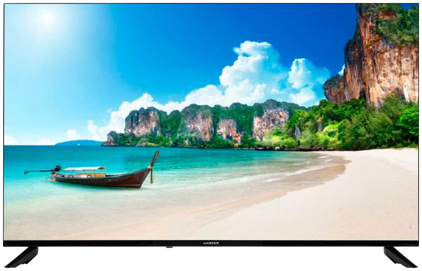 Купить Телевизор HARPER 50U695TS, 4K Ultra HD, черный в Москве