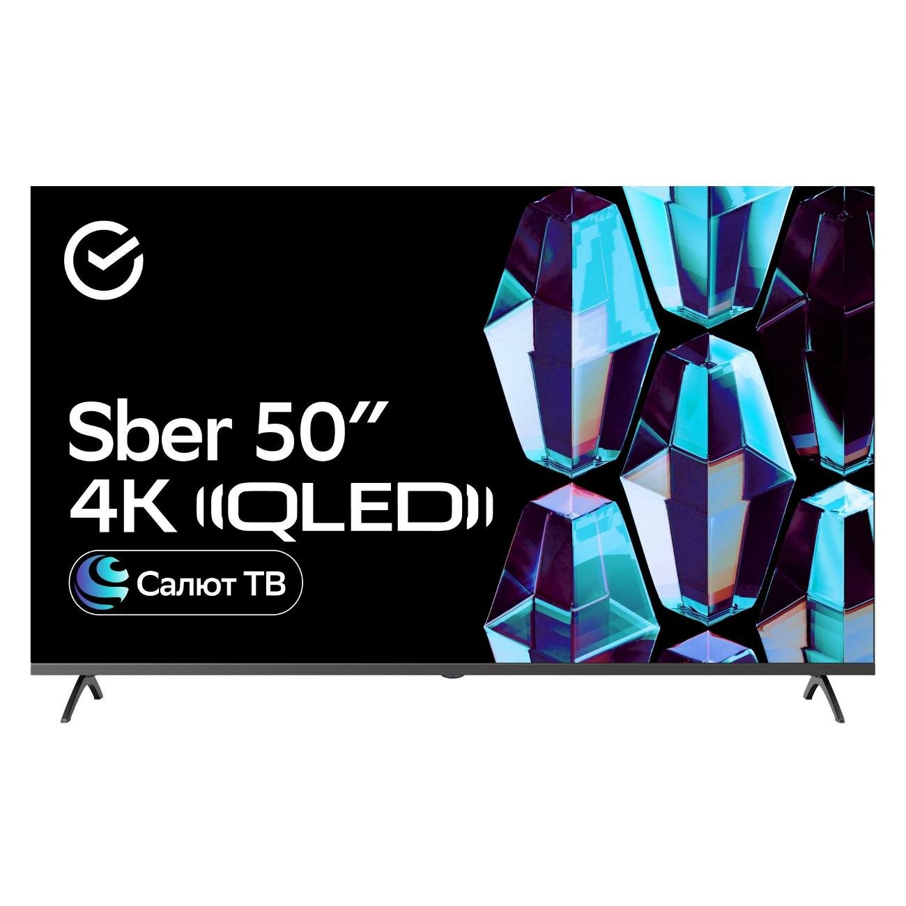 Купить Телевизор SBER SDX 50UQ5235 QLED 4K SmartTV СалютТВ в Симферополе