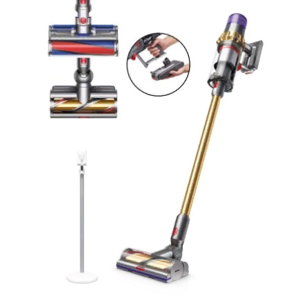Беспроводной пылесос Dyson V11 Absolute Pro Золотистый (Станция и 9 насадок)