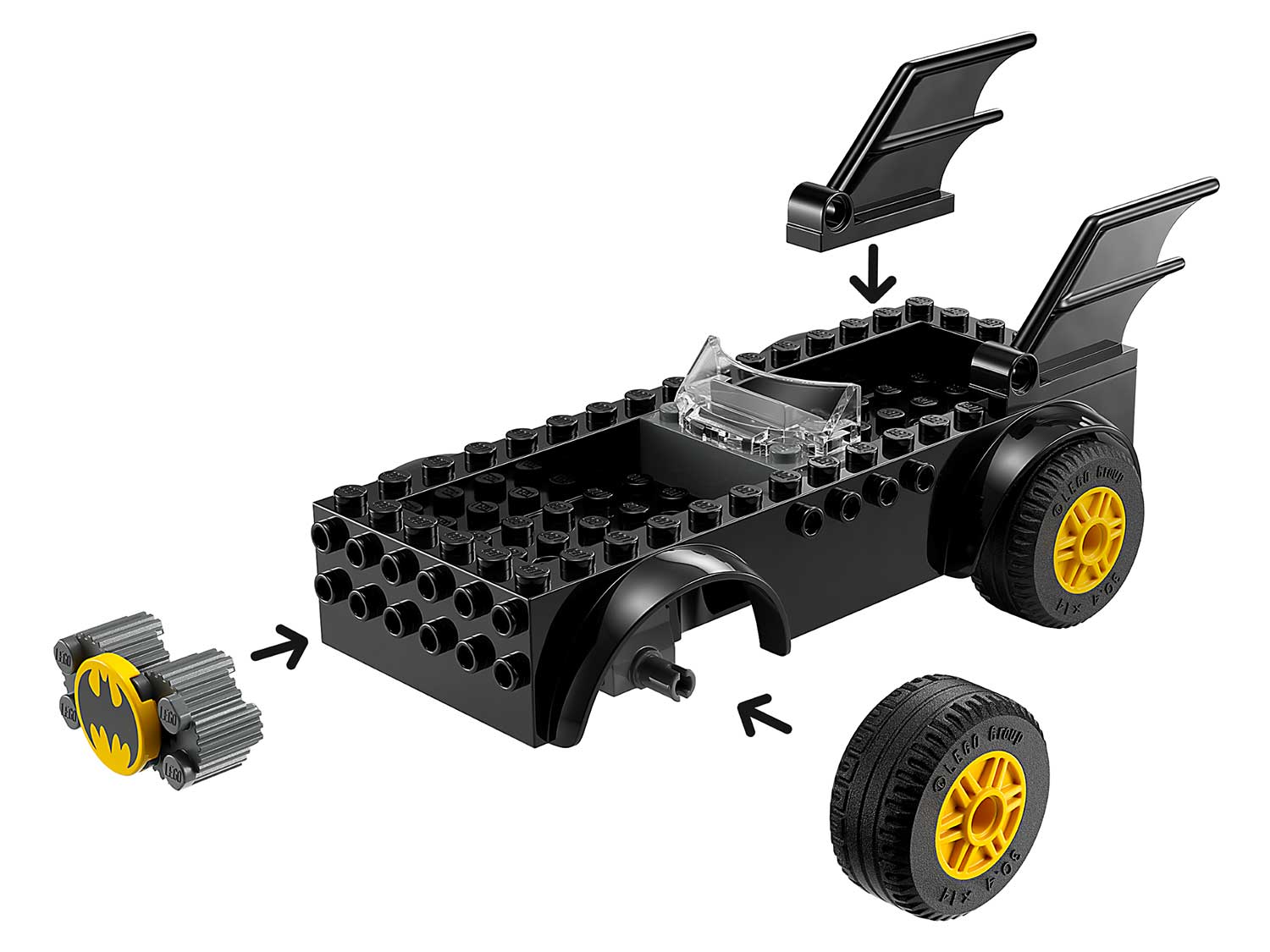 Конструктор LEGO Super Heroes, Погоня на Бэтмобиле: Бэтмен против Джокера (76264)