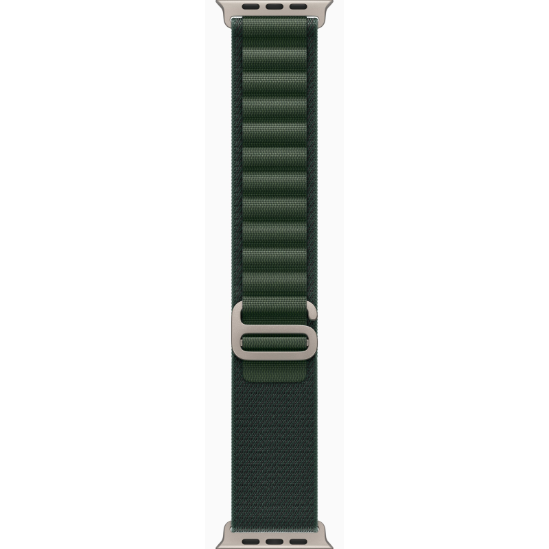 Купить Apple Watch Ultra 2 (2024) GPS + Cellular, 49mm Alpine Loop Dark Green, Natural Titanium Case в Москве