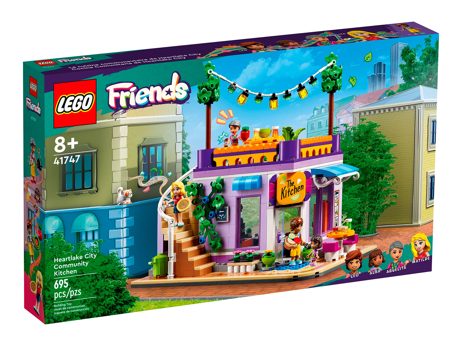 Конструктор LEGO Friends, Закусочная Хартлейк-Сити (41747)