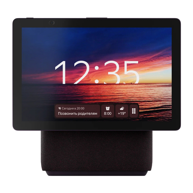 Умная колонка Яндекс Станция Дуо Макс, Красная