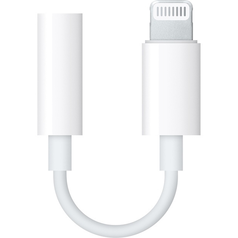 Переходник Apple Lightning - mini jack 3.5