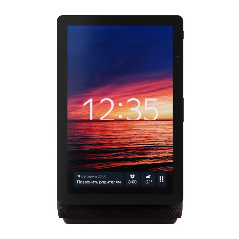 Умная колонка Яндекс Станция Дуо Макс, Красная