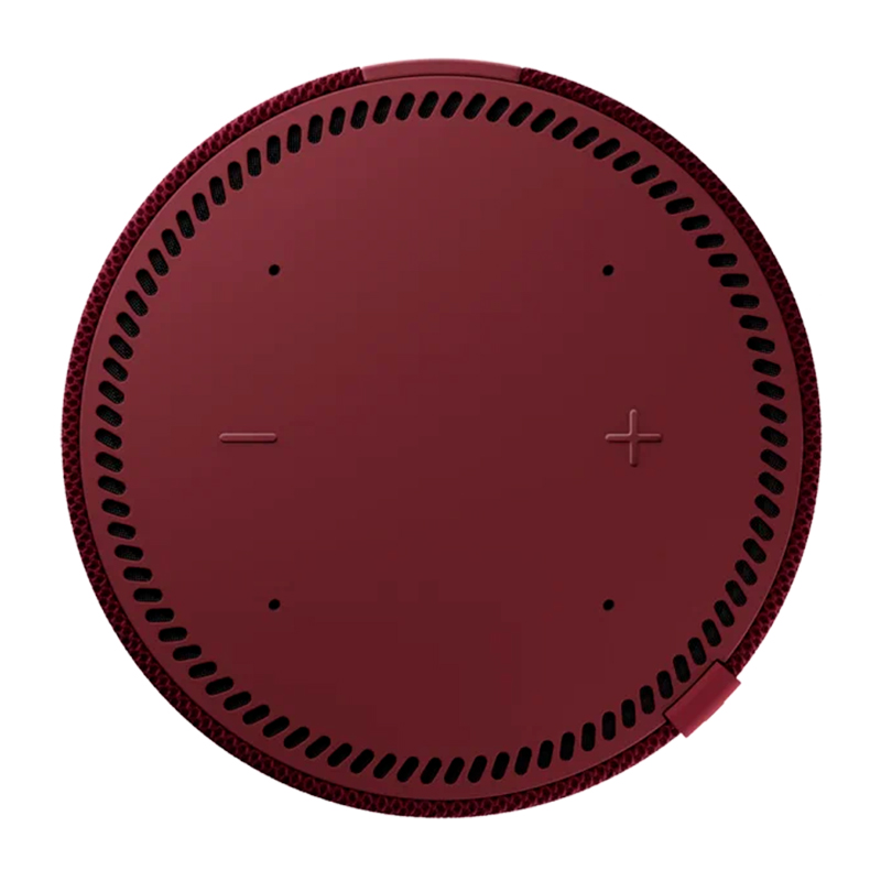 Умная колонка Яндекс Станция Мини (С часами), Красный гранат