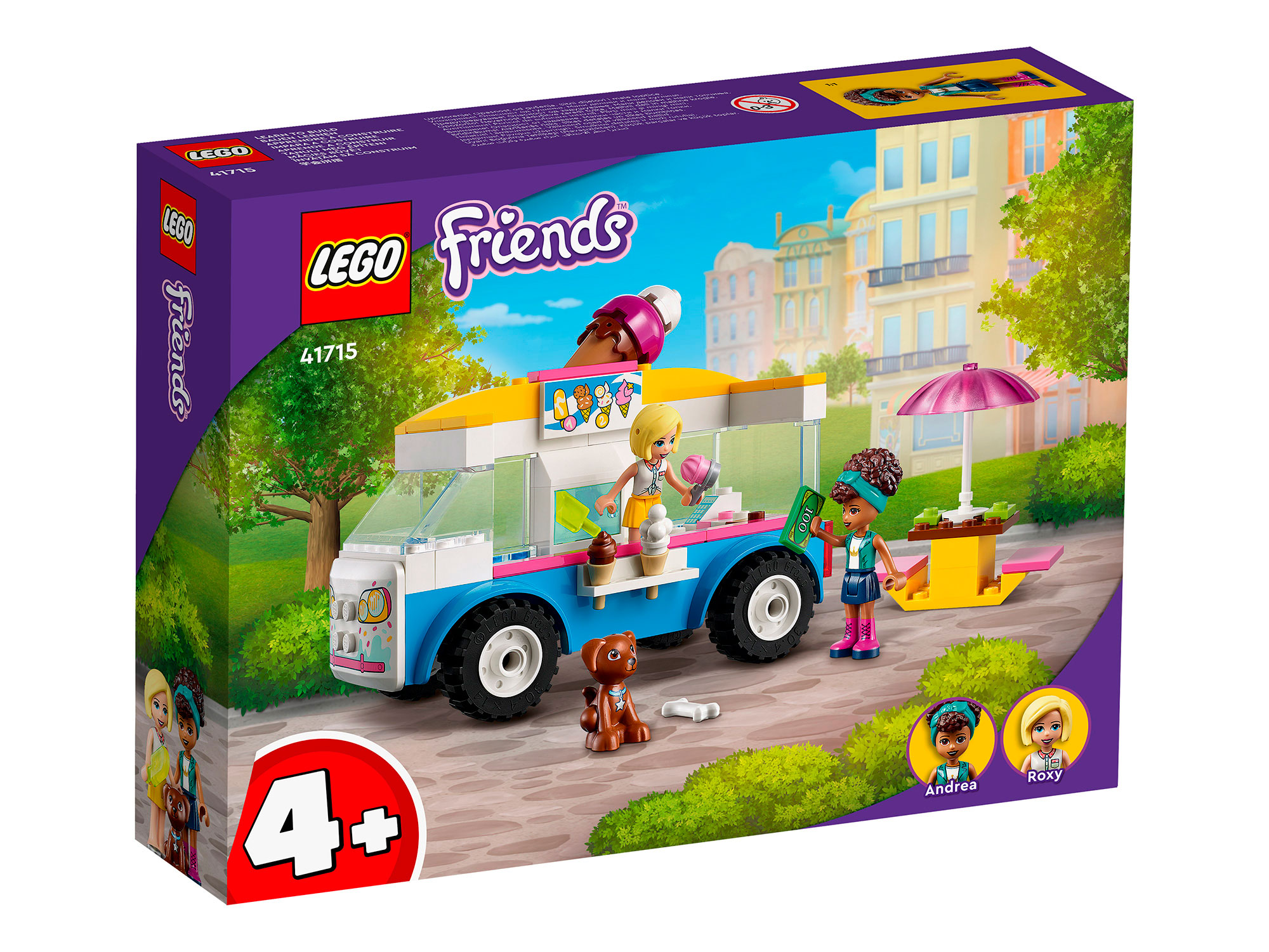 Конструктор LEGO Friends, Фургон с мороженым (41715)