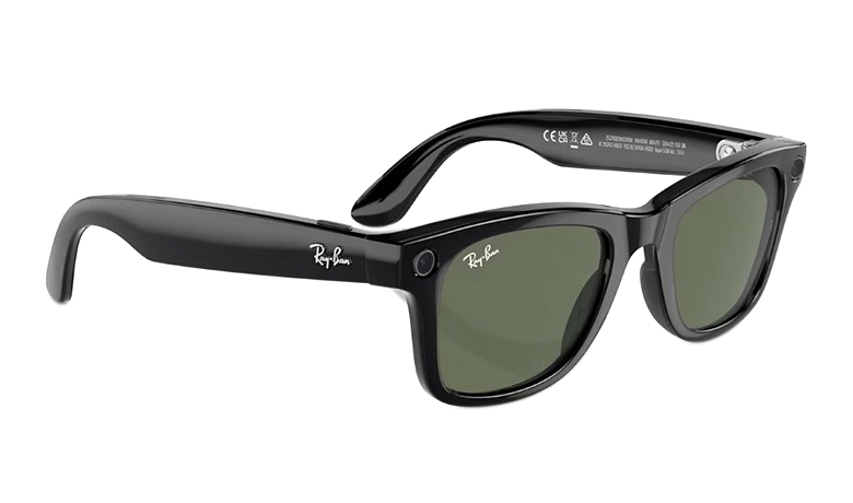 Смарт-очки Ray-Ban Meta Matte Black G15 Green (RW4006)