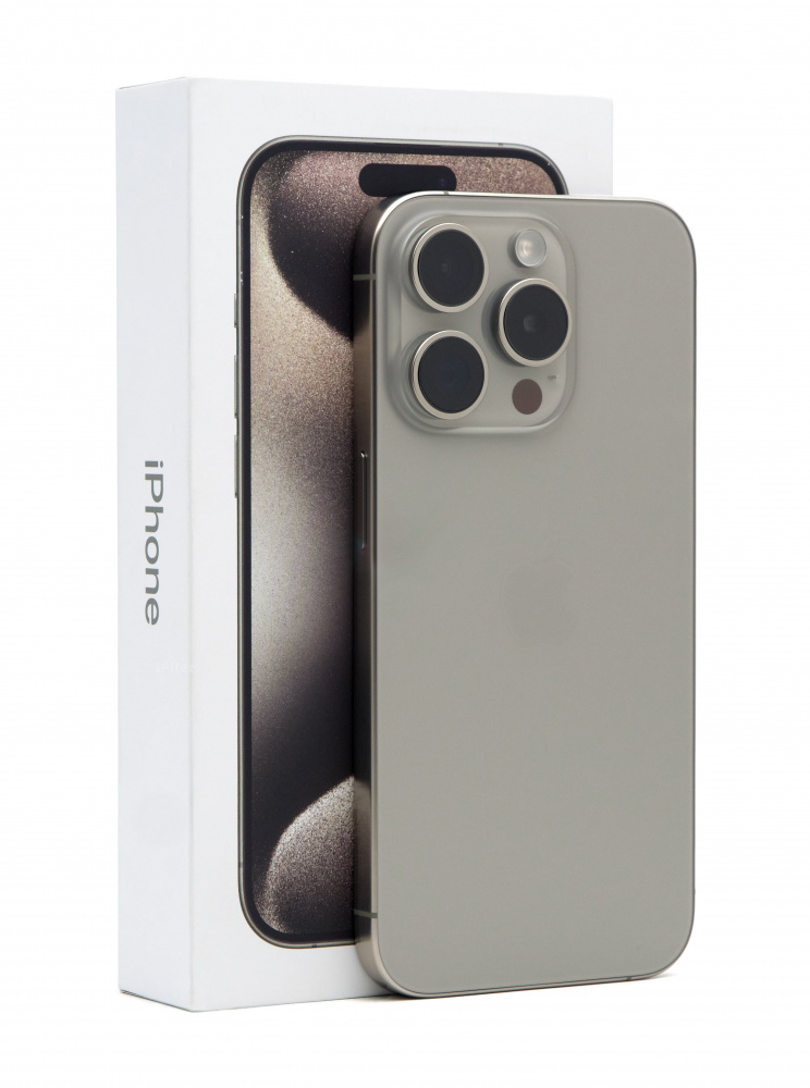 Купить iPhone 15 Pro 128gb Natural Titanium (Б\У) в Севастополю