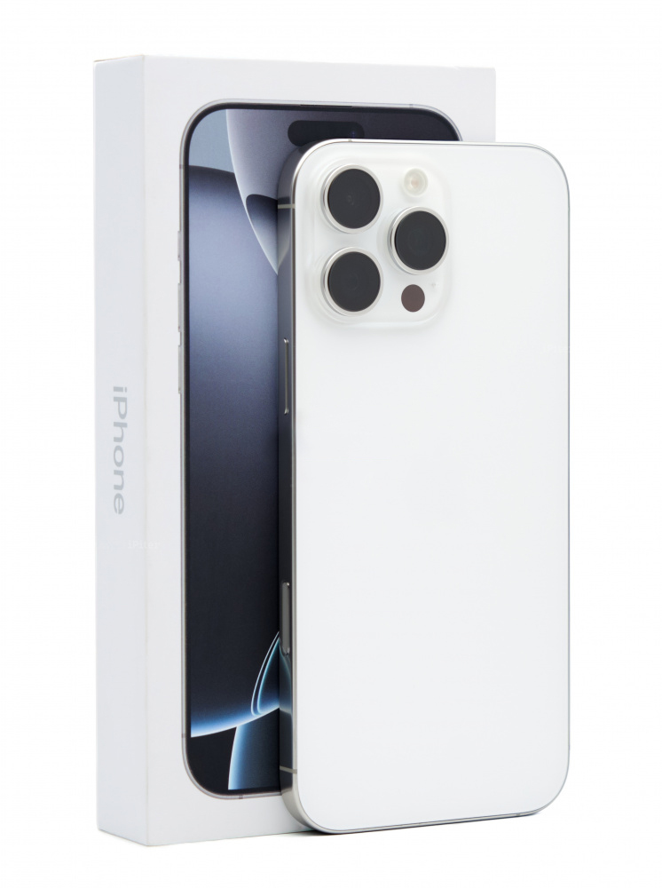 Купить iPhone 16 Pro Max 1TB White Titanium (Б\У) в Москве