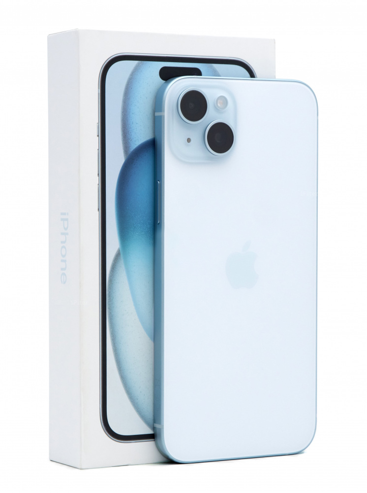 Купить iPhone 15 Plus 256gb Blue (Б/У) в Москве