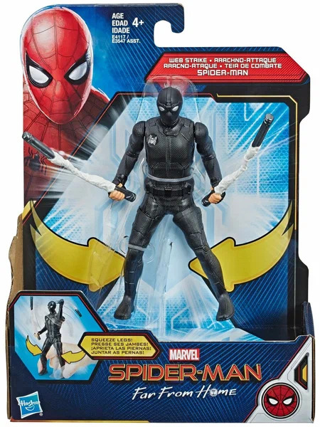 игрушка фигурка Spider Man Marvel Hasbro Web strike