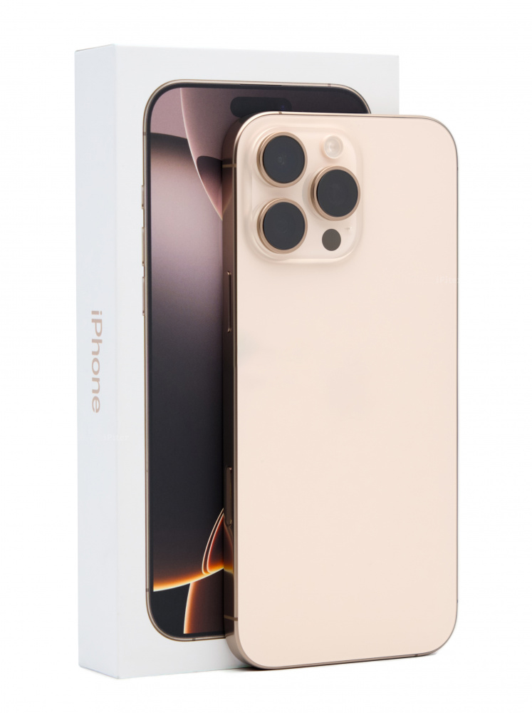 Купить iPhone 16 Pro Max 1TB Desert Titanium (Б\У) в Москве