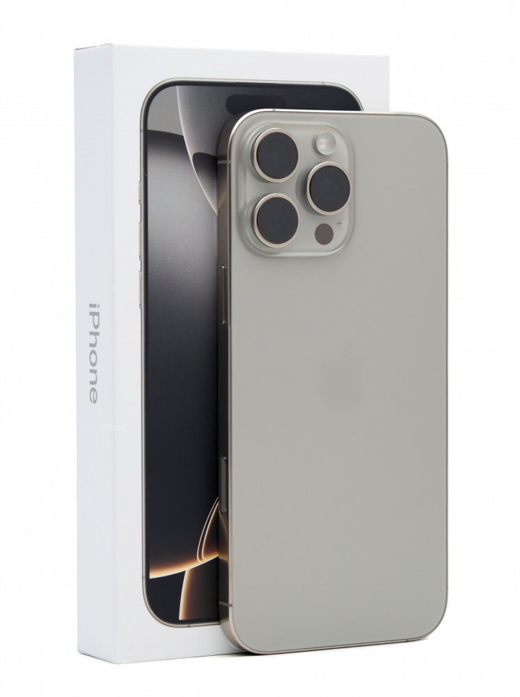 Купить iPhone 16 Pro Max 256gb Natural Titanium (Б\У) в Севастополю
