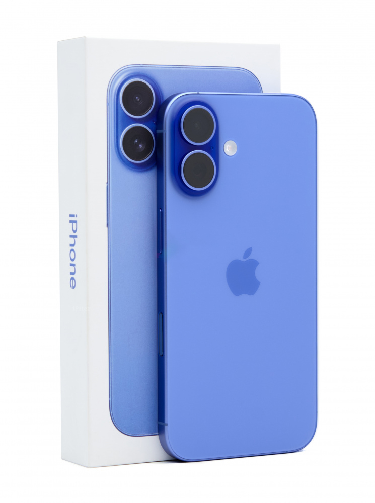 Купить iPhone 16 Plus 256gb Ultramarine (Б/У) в Москве