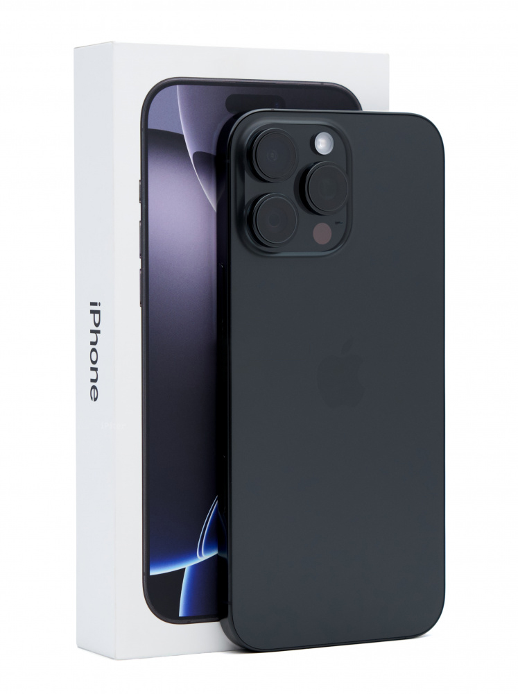 Купить iPhone 16 Pro Max 256gb Black Titanium (Б\У) в Севастополю