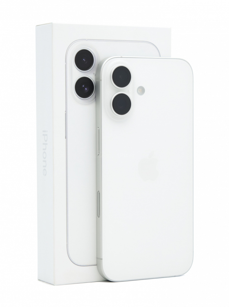 Купить iPhone 16 Plus 256gb White (Б/У) в Москве