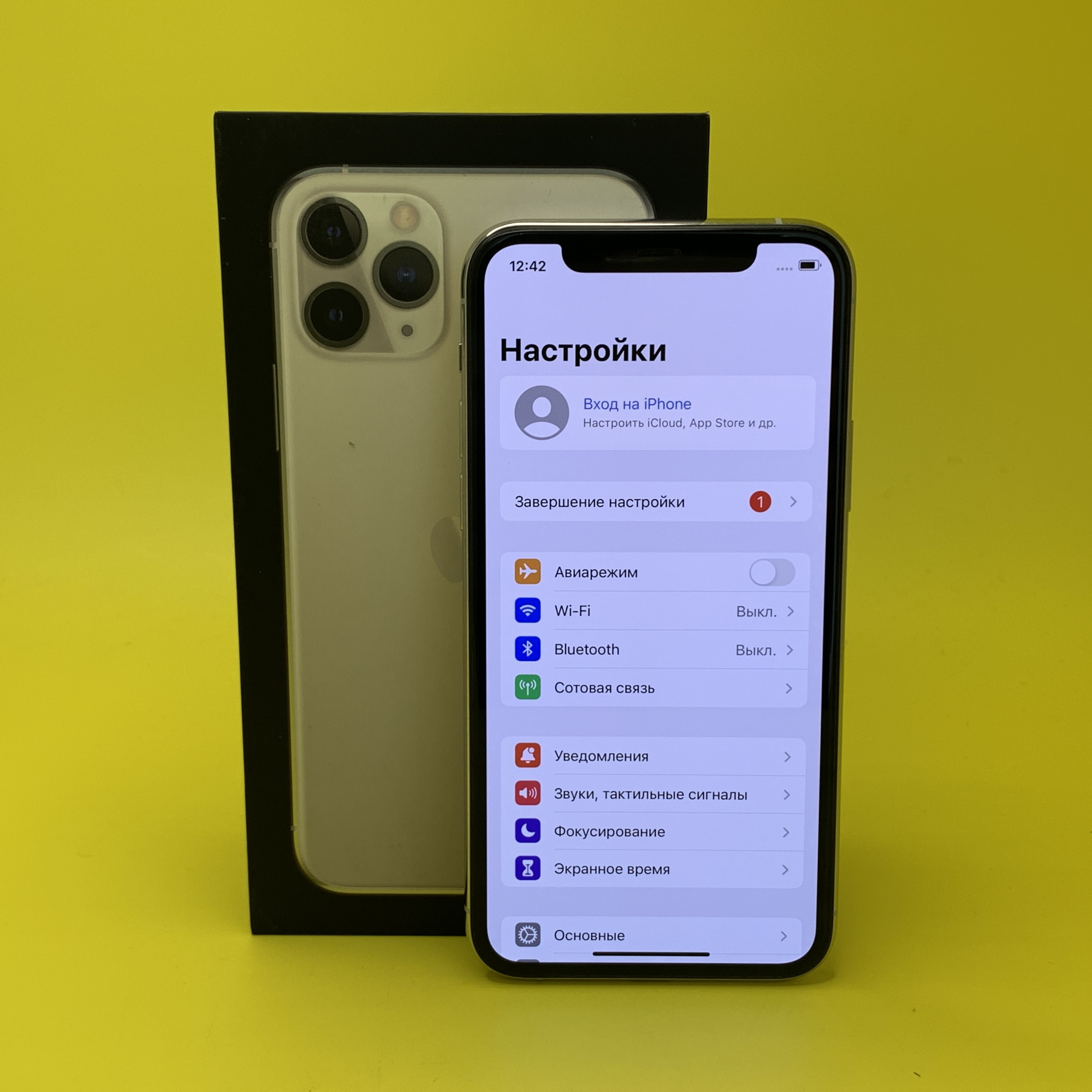 Купить iPhone 11 Pro 256gb Silver (Б\У) в Симферополе