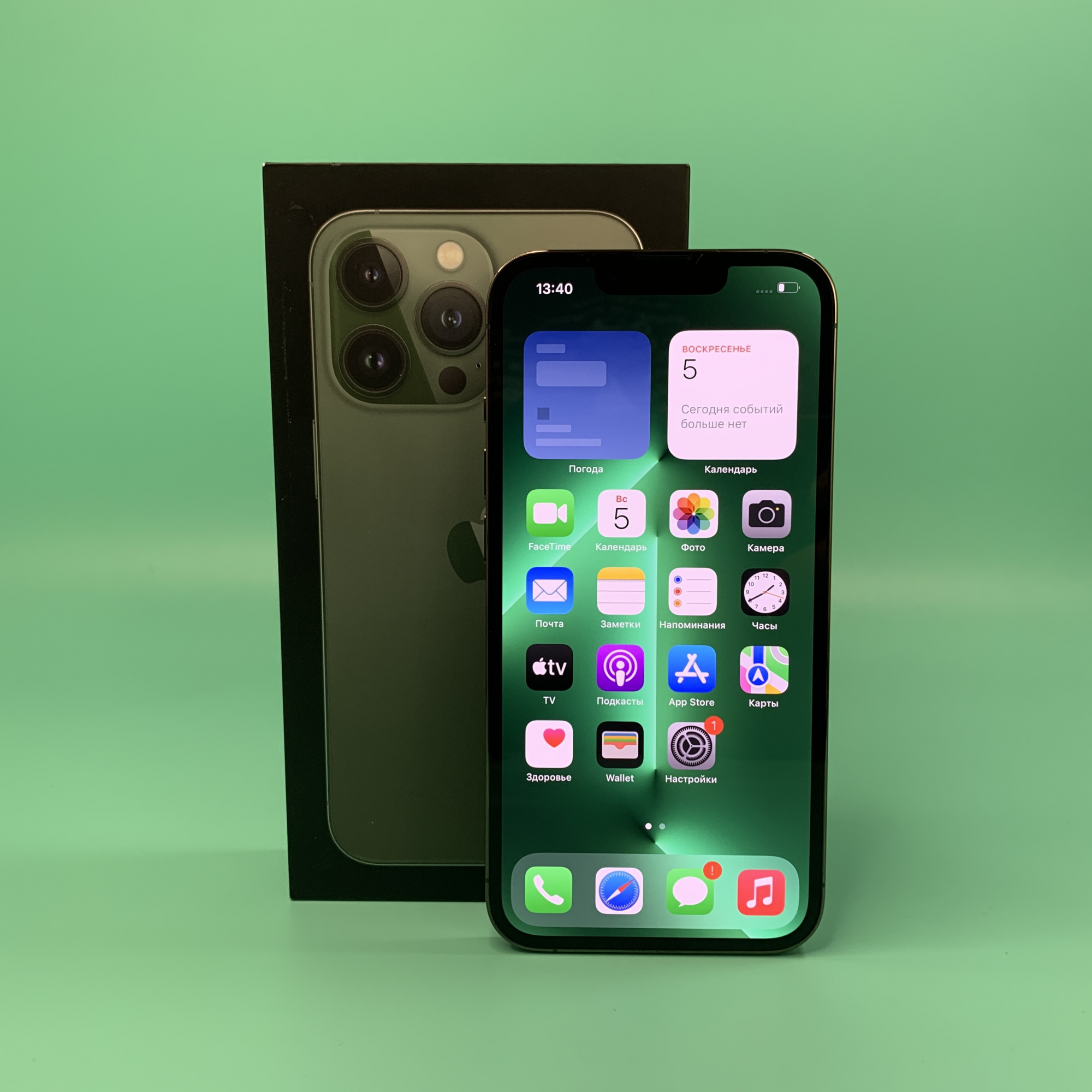 Купить iPhone 13 Pro 128gb Alpine Green (Б\У) в Симферополе