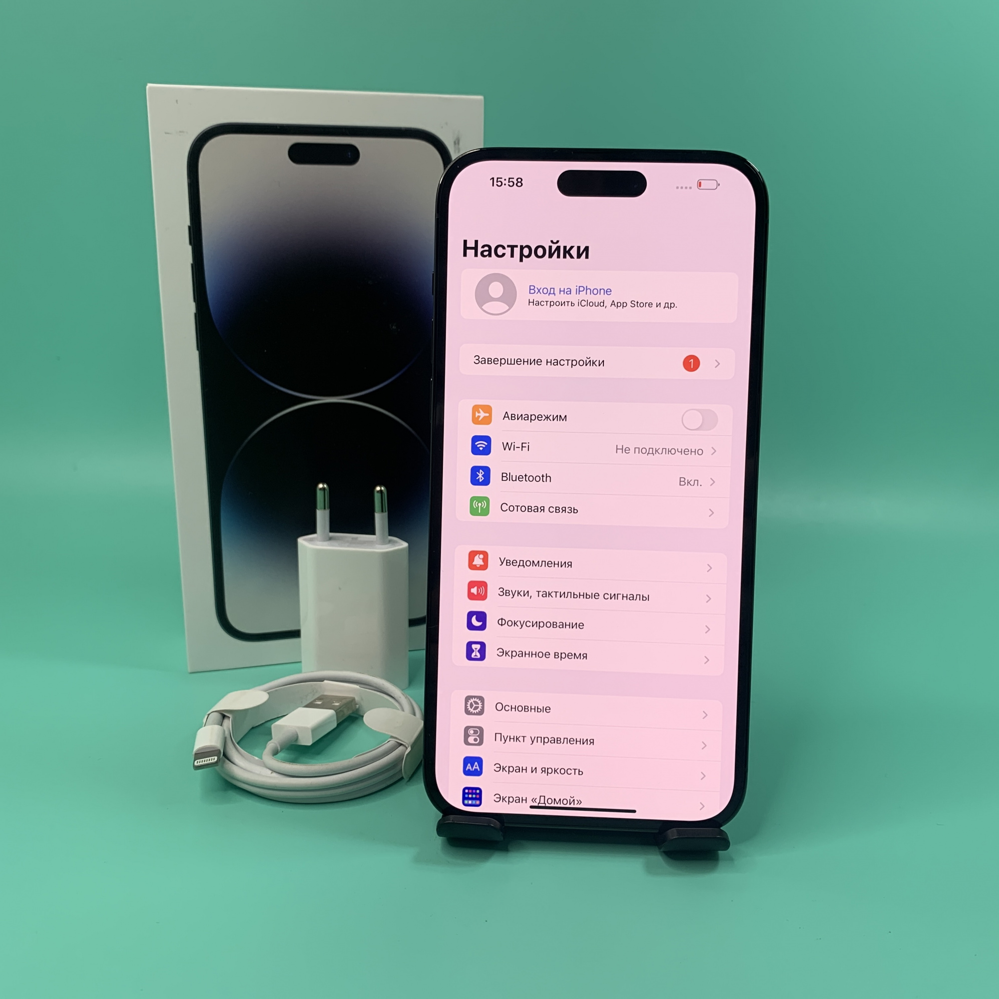 Купить iPhone 14 Pro Max 128gb Space Black (Б\У) в Симферополе