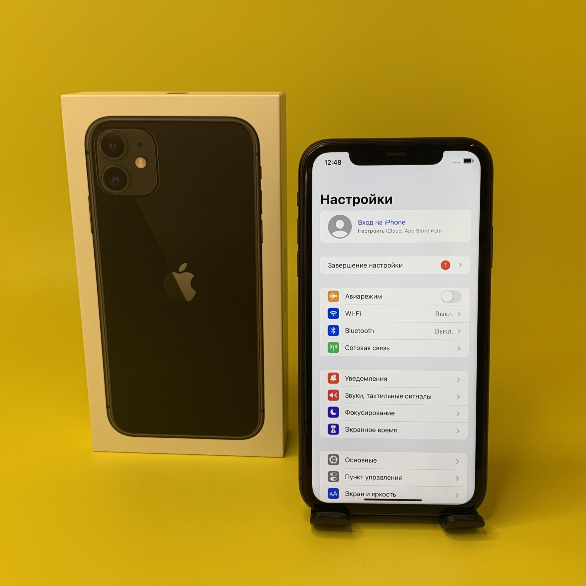 Купить iPhone 11 256gb Black (Б\У) в Москве