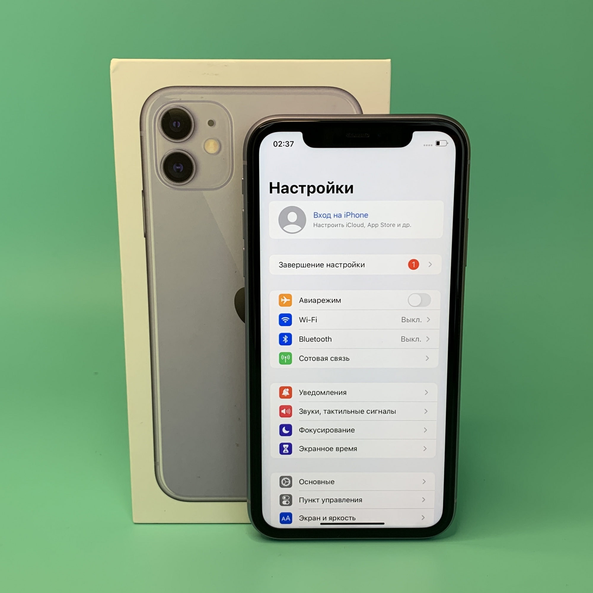 Купить iPhone 11 256gb Purple (Б\У) в Москве