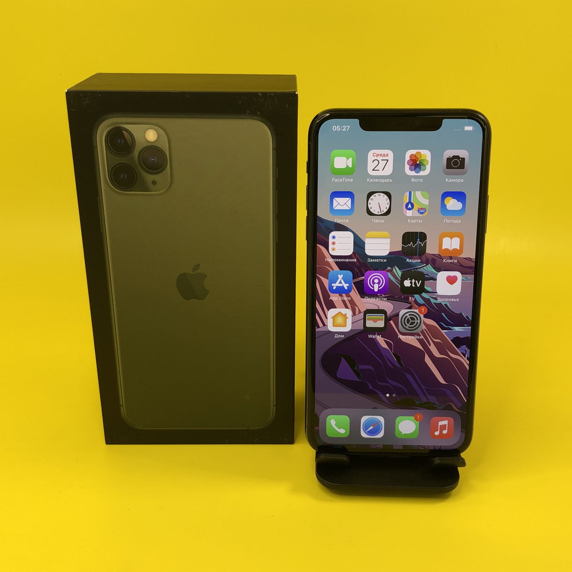 Купить iPhone 11 Pro Max 64gb Green (Б\У) в Москве