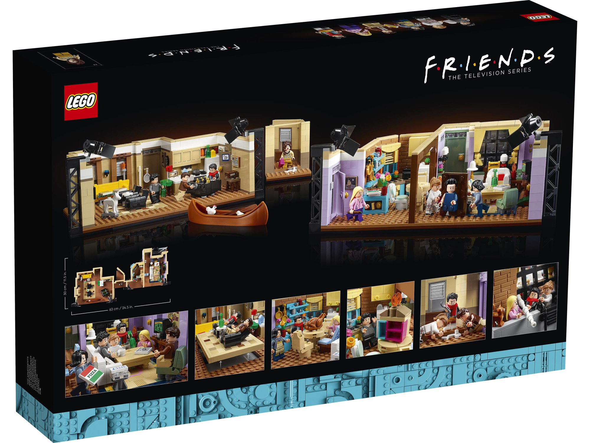 Конструктор LEGO IDEAS, Квартиры героев сериала Друзья (10292)