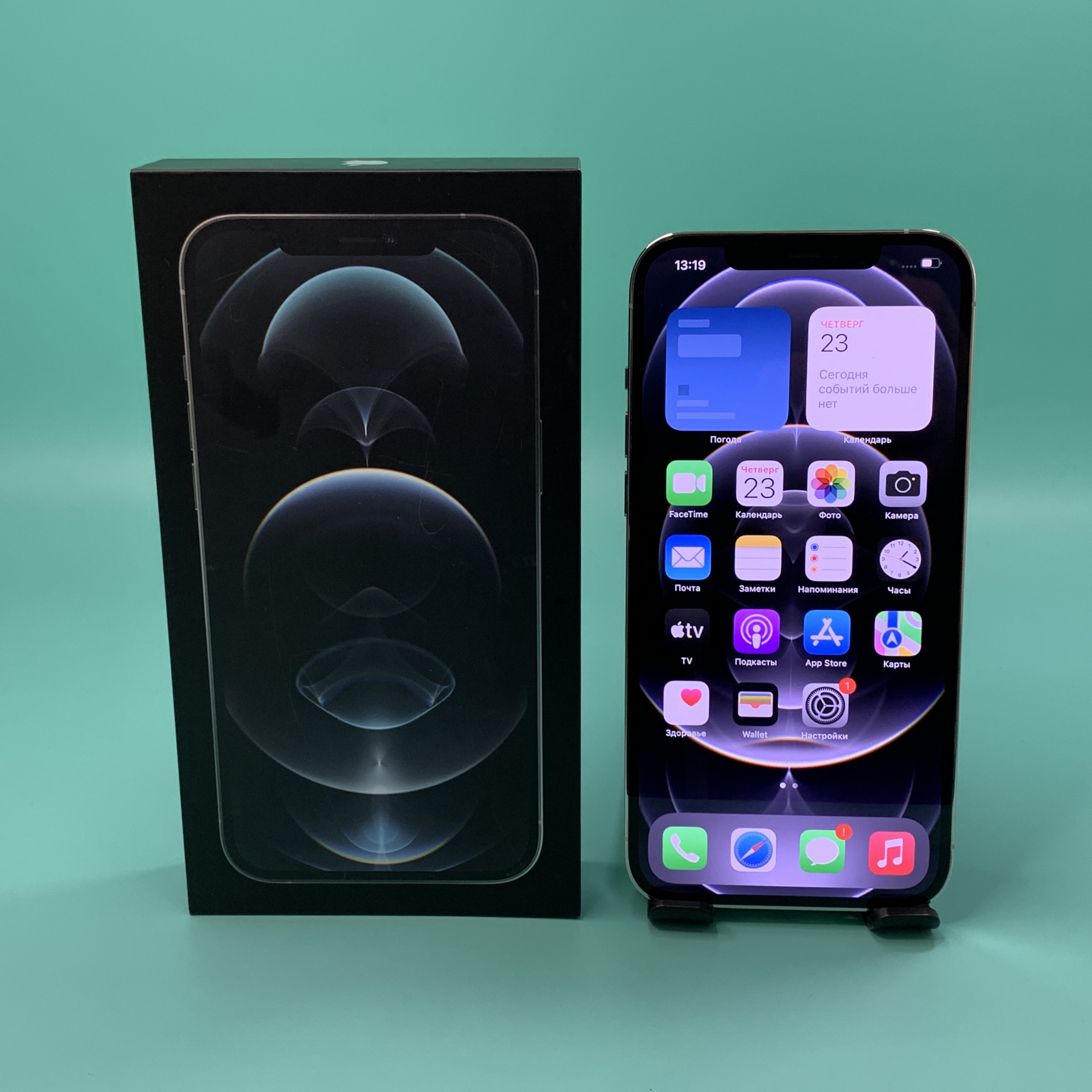 Купить iPhone 12 Pro Max 256gb Silver (Б\У) в Симферополе