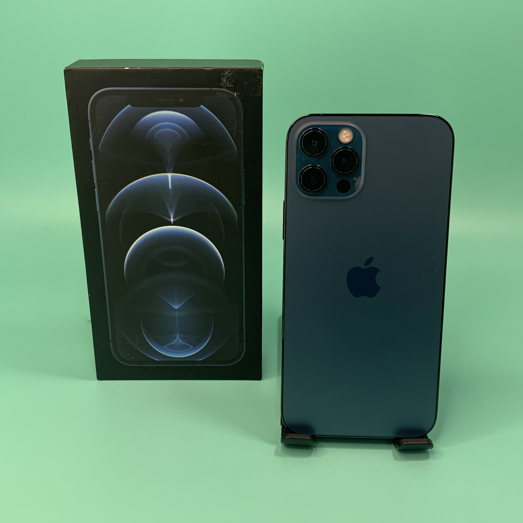 Купить iPhone 12 Pro 256gb Pacific Blue (Б\У) в Москве