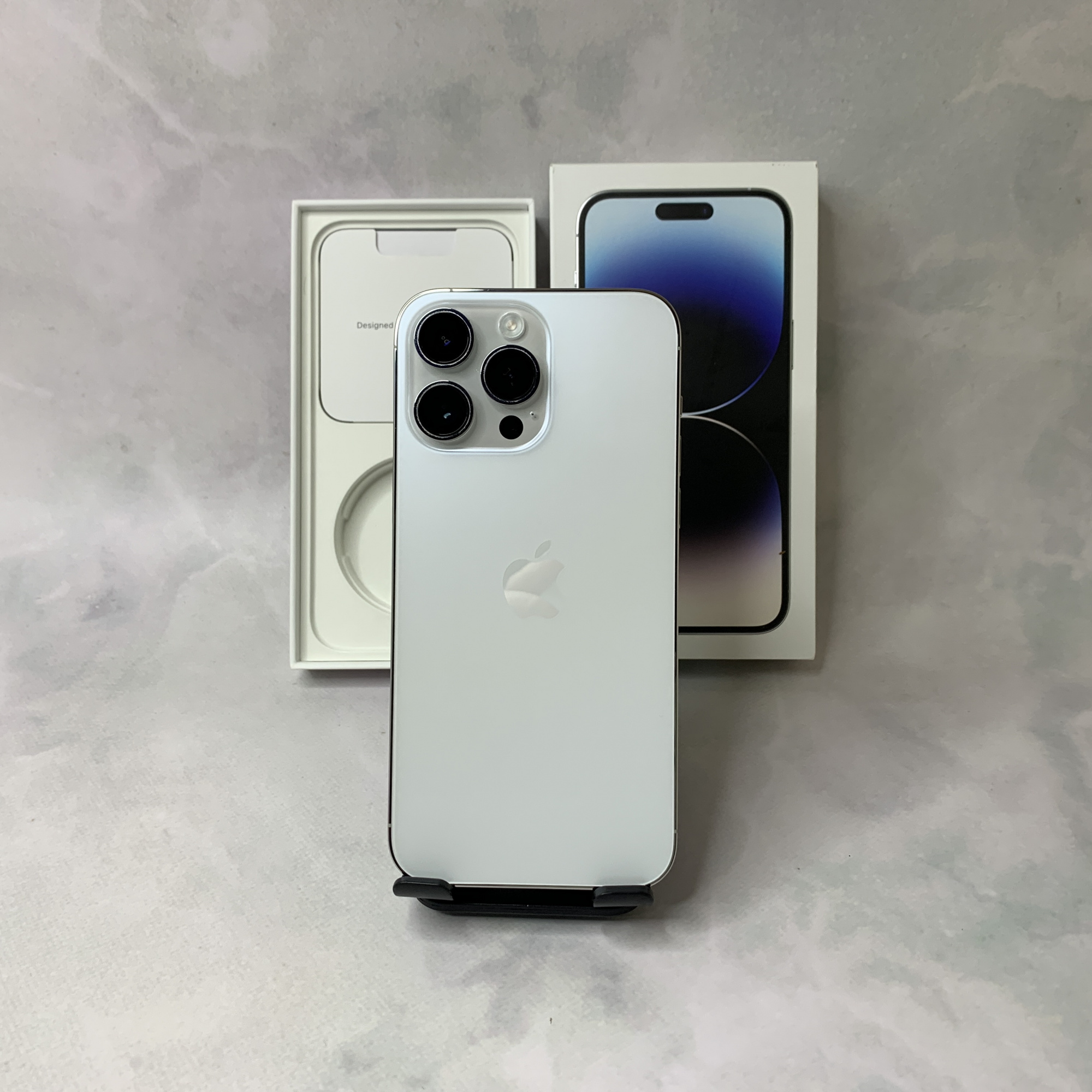 Купить iPhone 14 Pro Max 128gb Silver (Б\У) в Москве