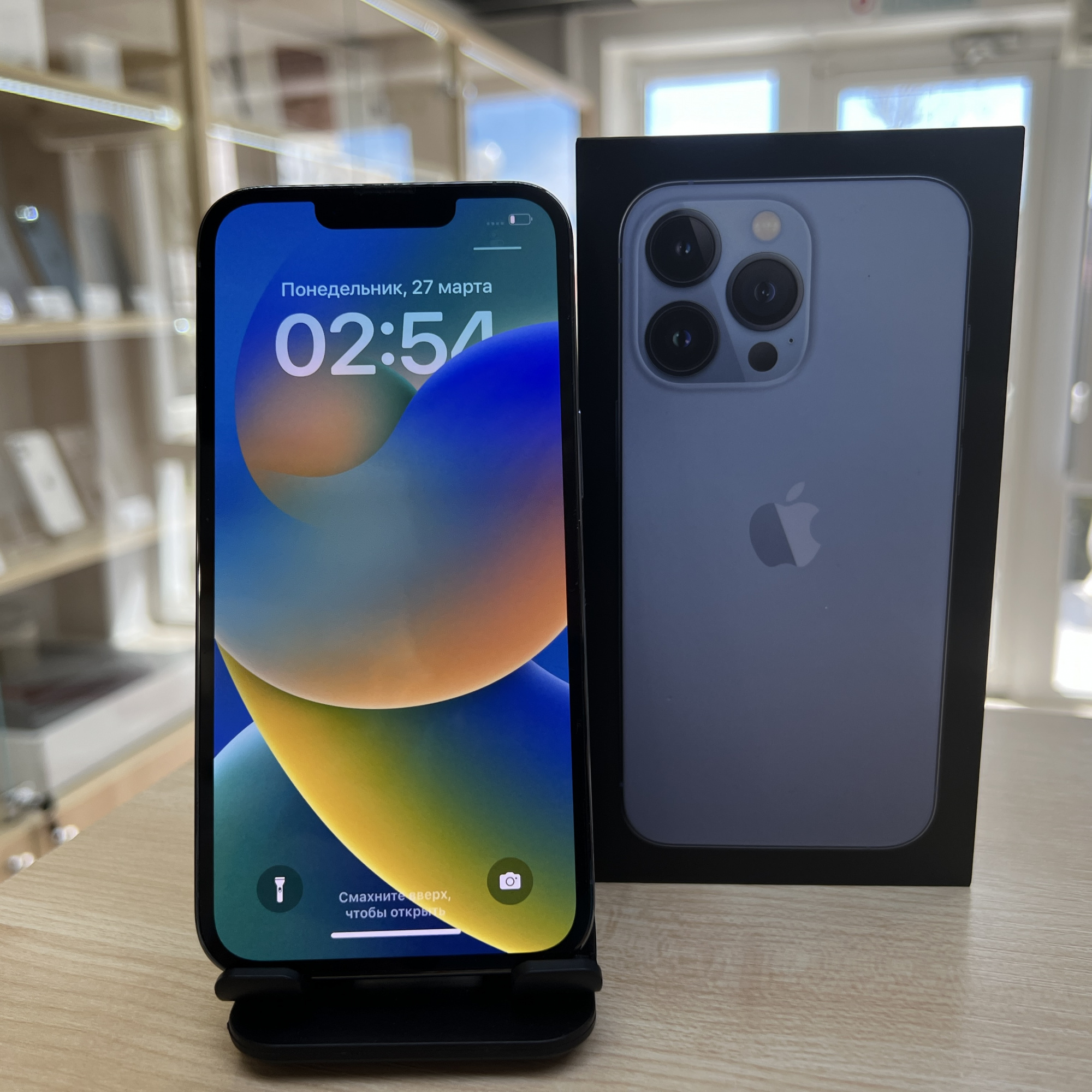 Купить iPhone 13 Pro 512gb Sierra Blue (Б\У) в Симферополе