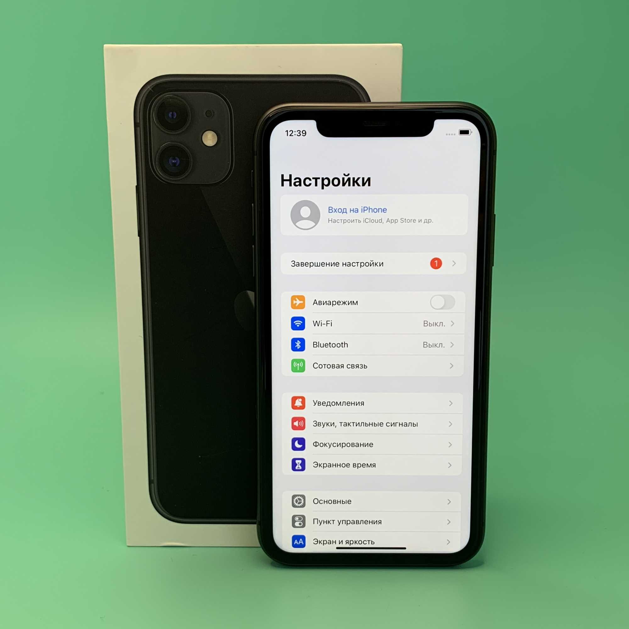 Купить iPhone 11 256gb Black (Б\У) в Москве