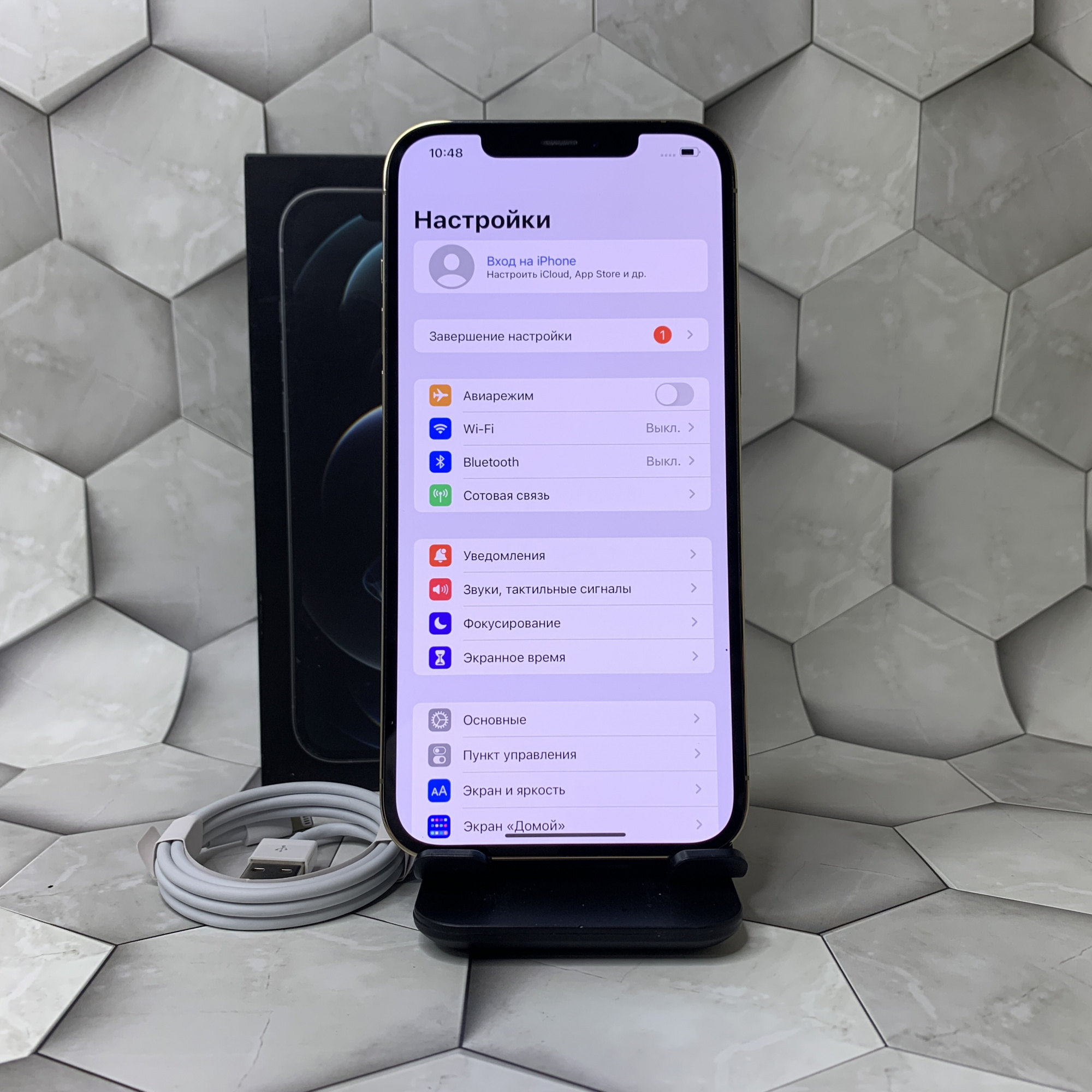 Купить iPhone 12 Pro Max 128gb Gold (Б\У) в Симферополе