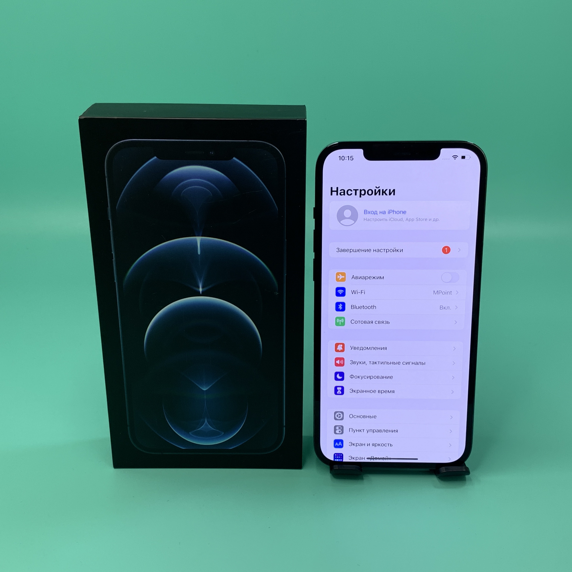 Купить iPhone 12 Pro Max 128gb Pacific Blue (Б\У) в Симферополе