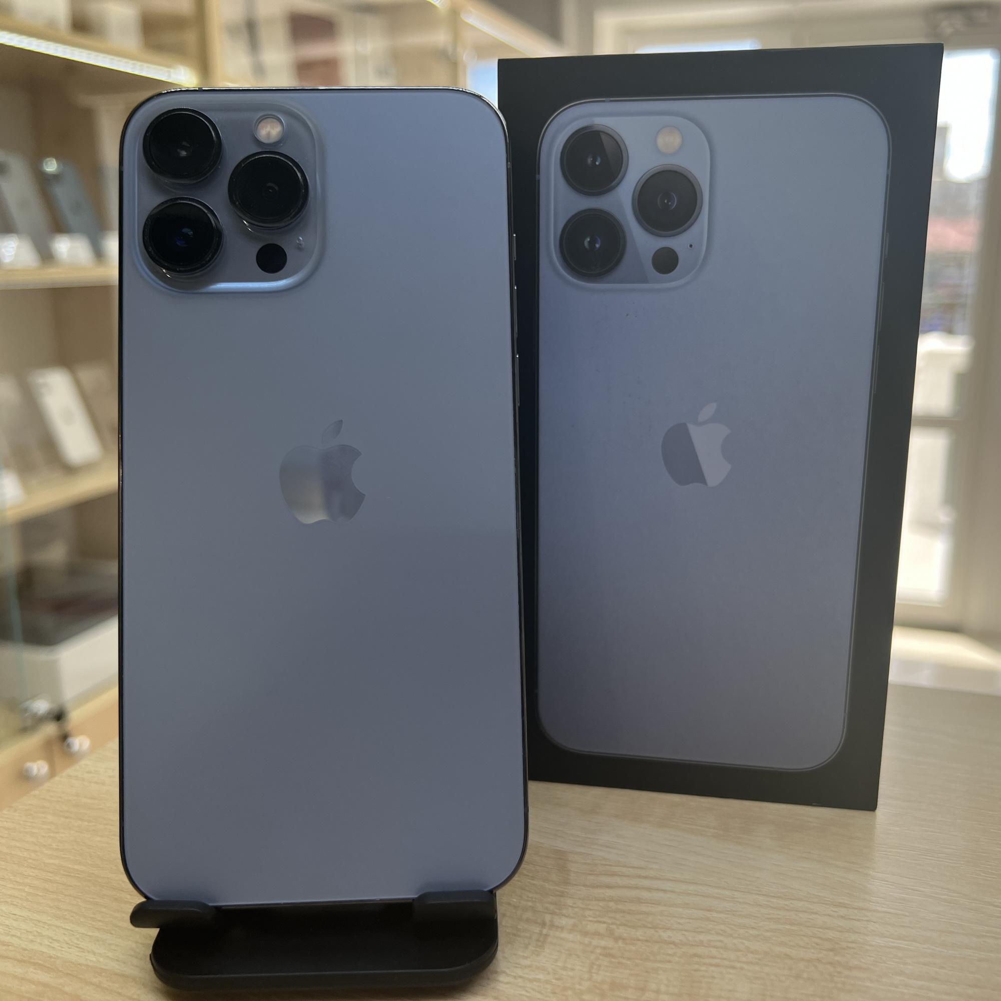 Купить iPhone 13 Pro Max 128gb Sierra Blue (Б\У) в Симферополе