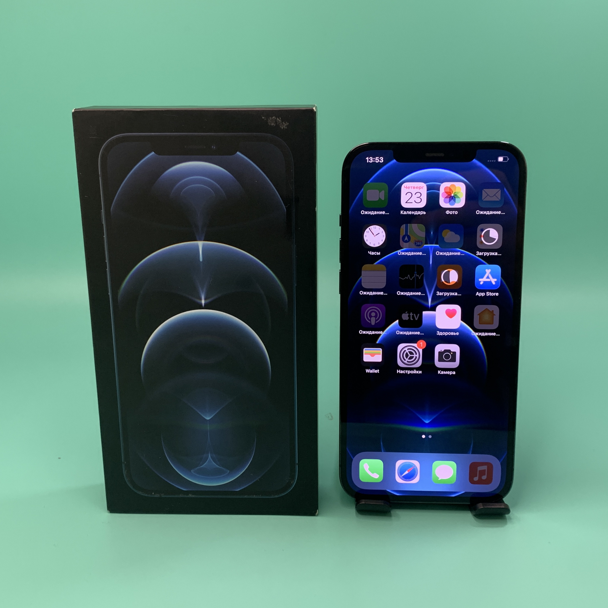 Купить iPhone 12 Pro Max 256gb Pacific Blue (Б\У) в Симферополе